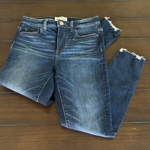BKE Dark Blue High Rise Skinny Jeans